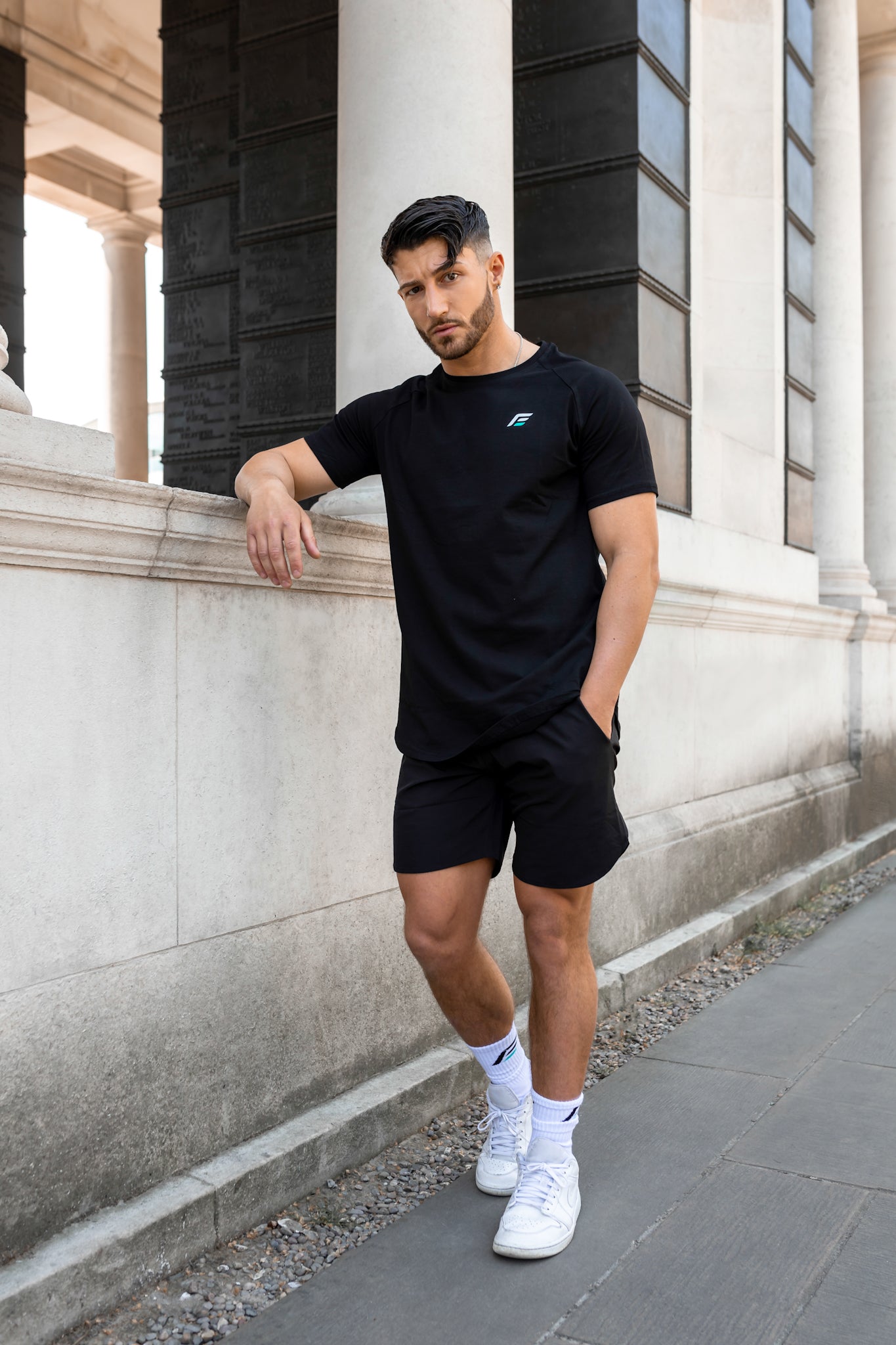 Evoke Slim Fit T-Shirt - Black