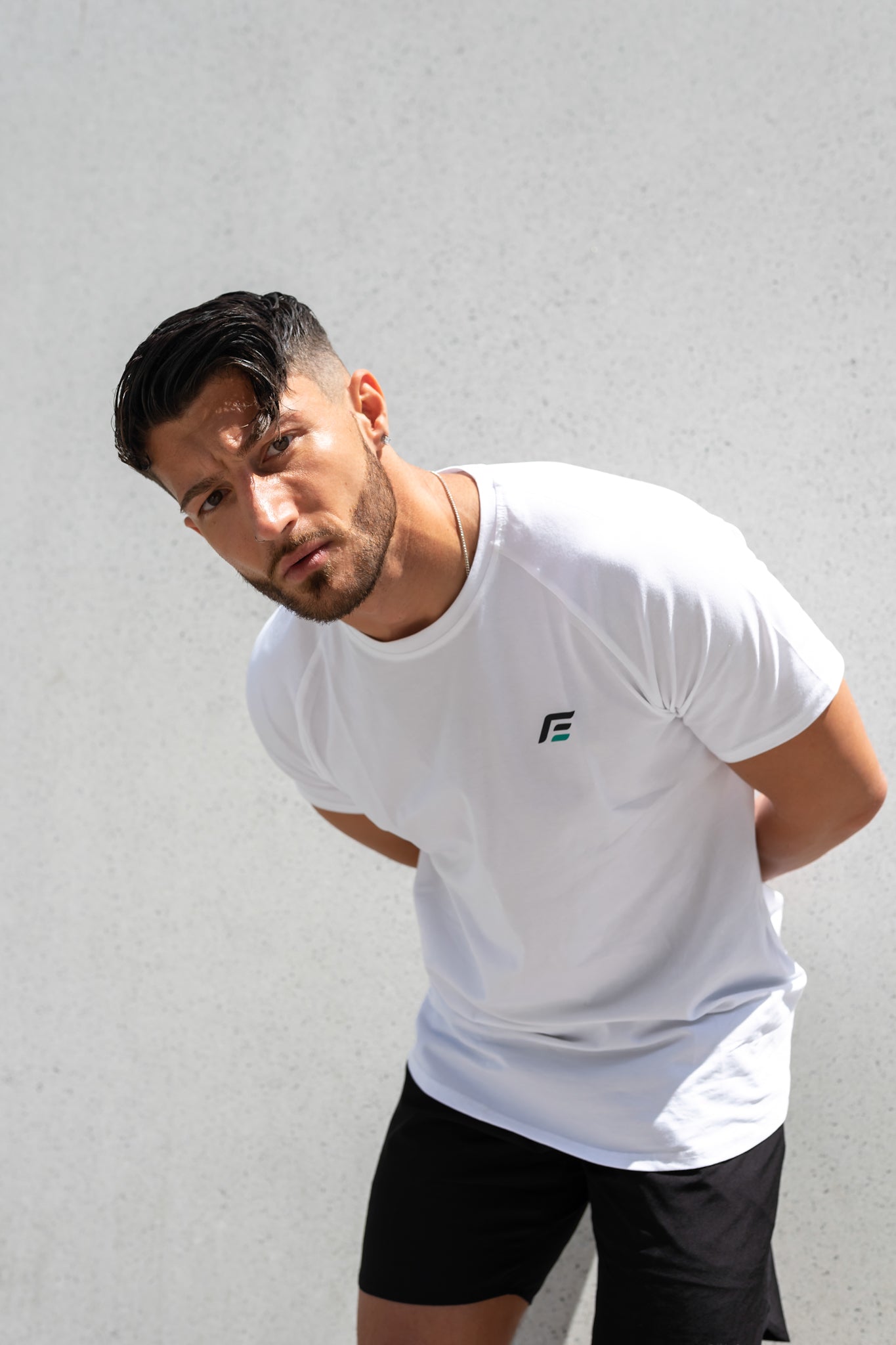 Evoke Slim Fit T-Shirt - White